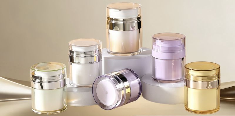 Premium cosmetic cream jars
