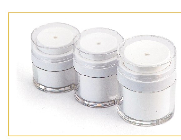 Acrylic Press Vacuum Cream Bottle — cosmetic bottle wholesale