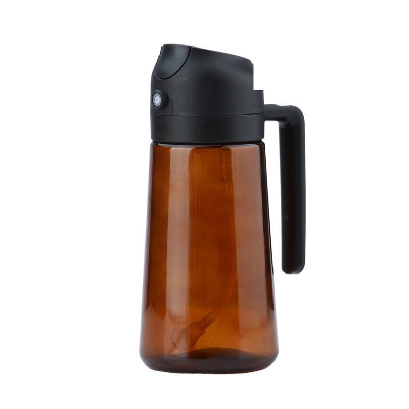 470ml Brown Glass 2-in-1 Oil Dispenser — 2 in 1 oil dispenser