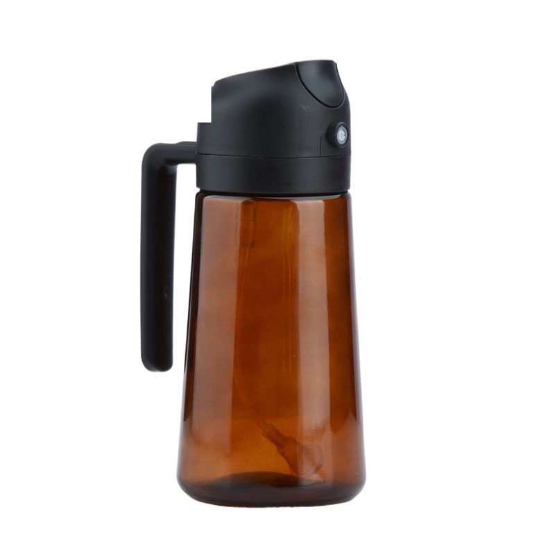 470ml Brown Glass 2-in-1 Oil Dispenser — 2 in 1 oil dispenser