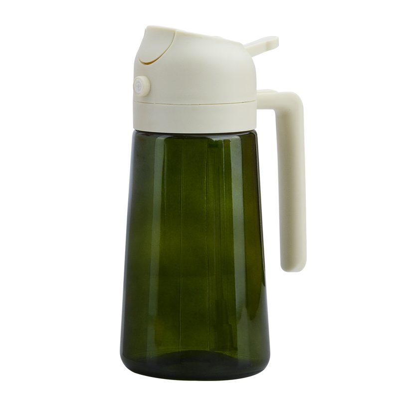 470ml Green Glass 2-in-1 Oil Dispenser — 2 in 1 oil dispenser