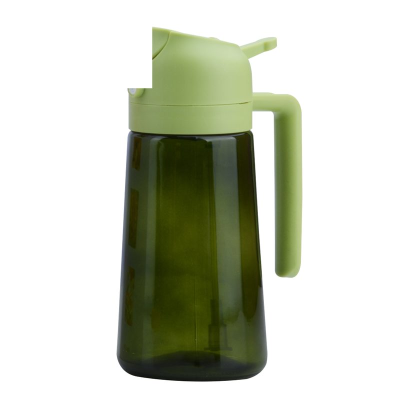 470ml Green Glass 2-in-1 Oil Dispenser - view 2
