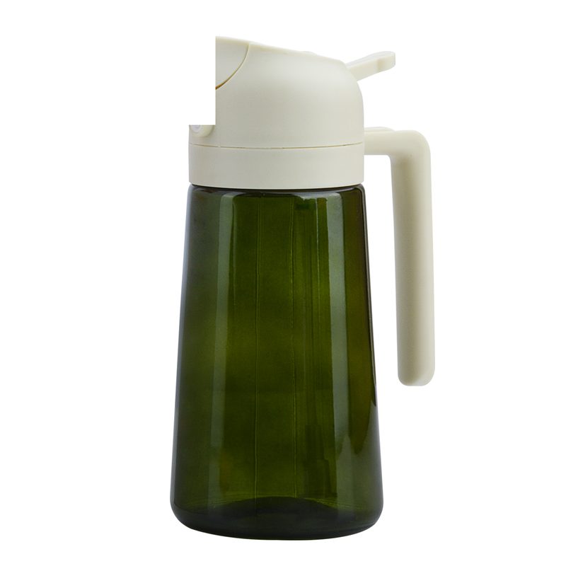 470ml Green Glass 2-in-1 Oil Dispenser - view 3