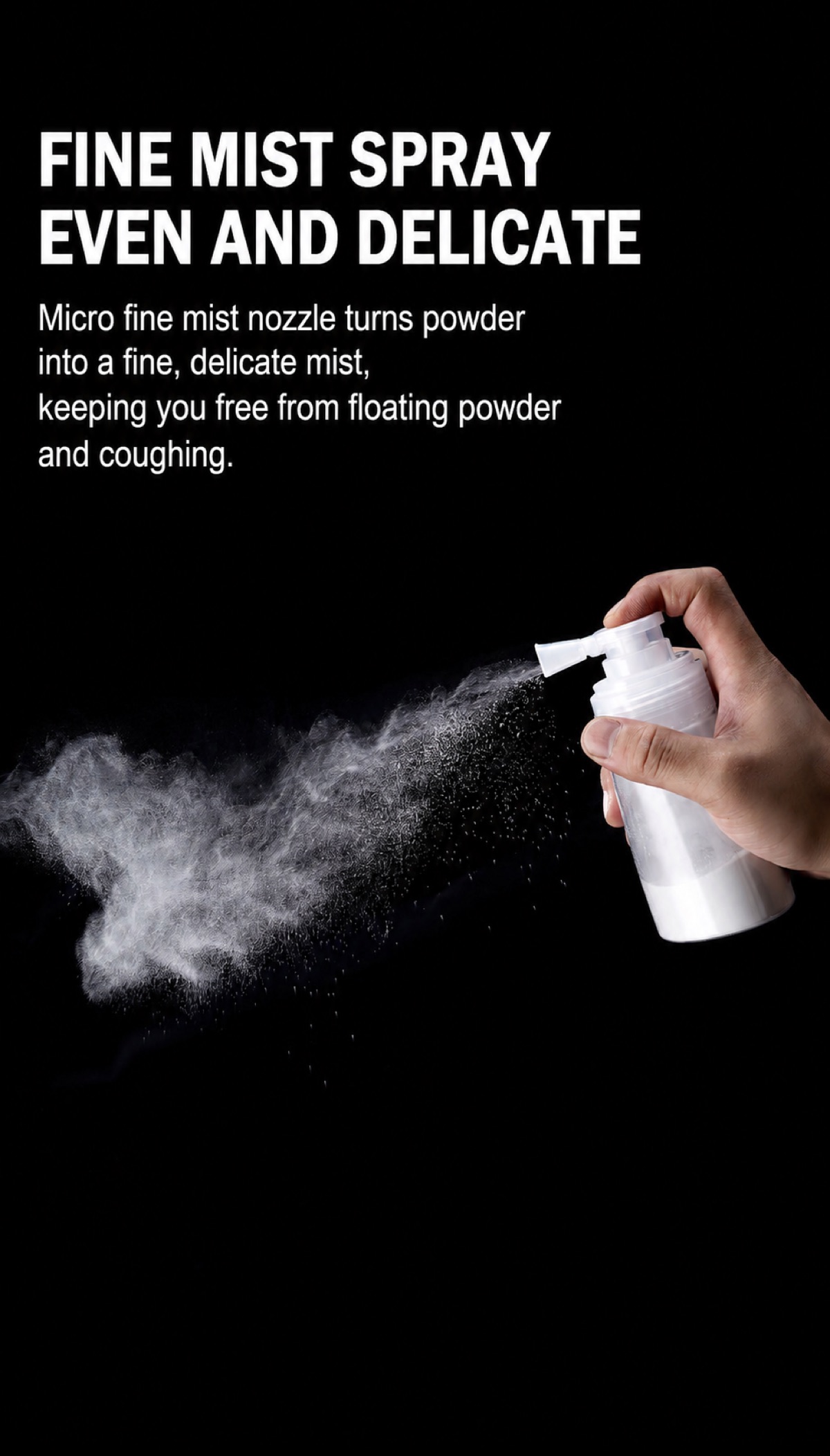 Dry Powder Spray Bottle (PET) — specialty bottle wholesale